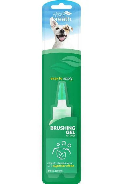 2 oz. Tropiclean Fresh Breath Brushing Gel For Pets - Hygiene